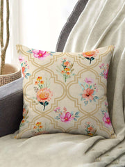 Dual Sided Floral Printed Cushion Covers Set of 5