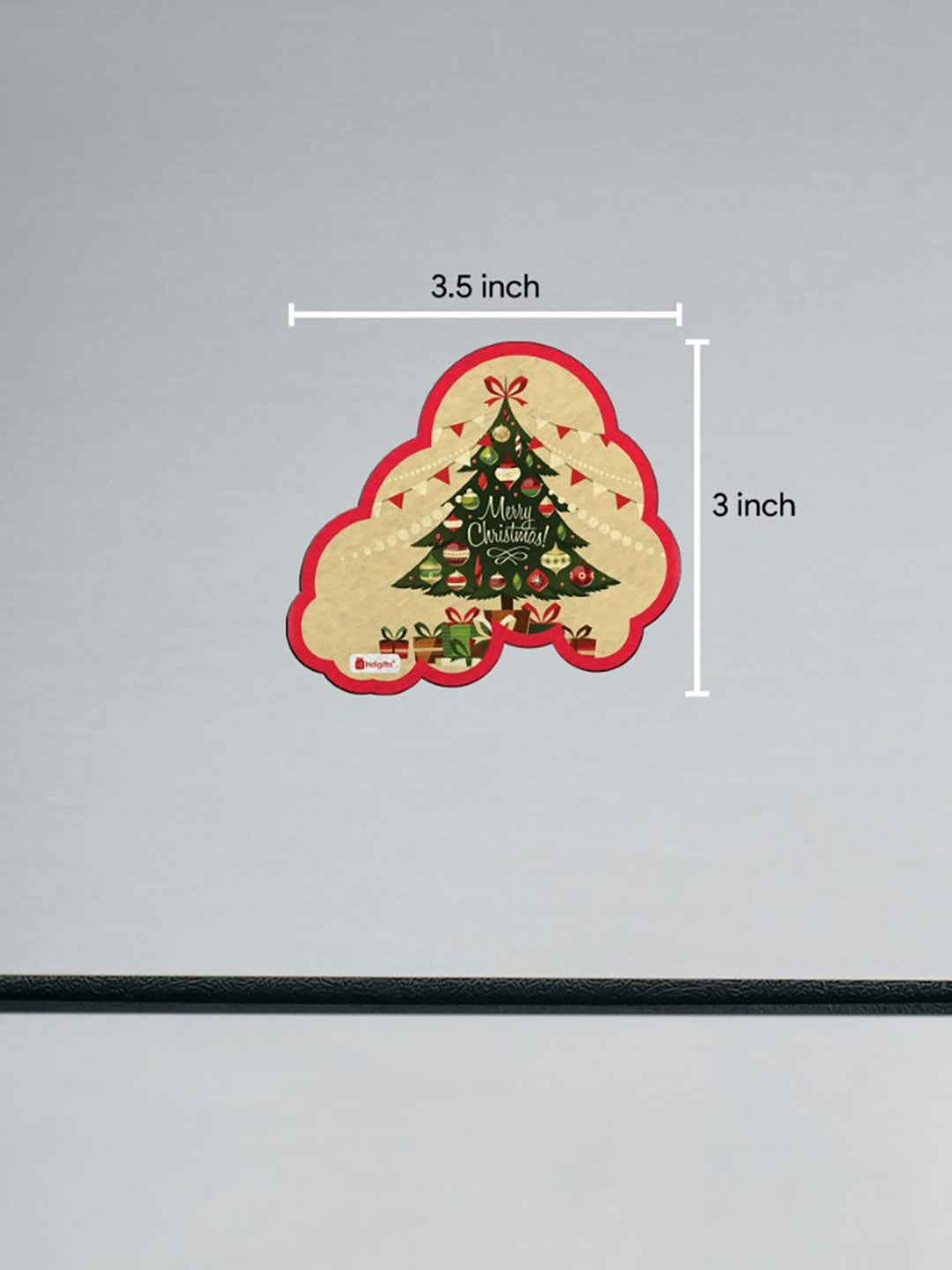 Xmas Gifts for Kids Cute Christmas Cloud Fridge Magnet ,Set of 4 (7 x 9 cm) and Revesible Santa Soft Toy