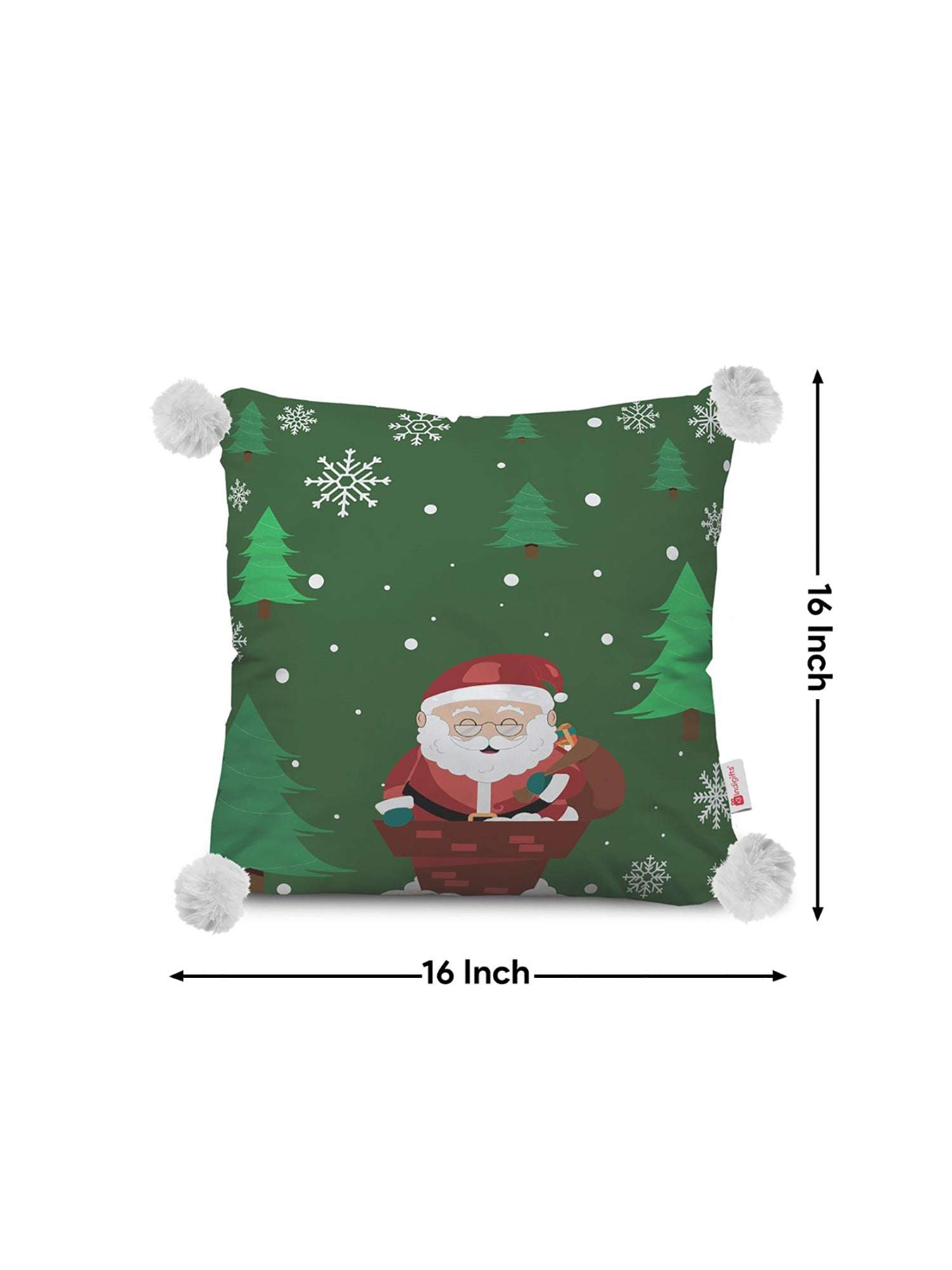 Christmas Gift Set Joy Of the World Quotes Printed Reversible Cushion Set Of 3