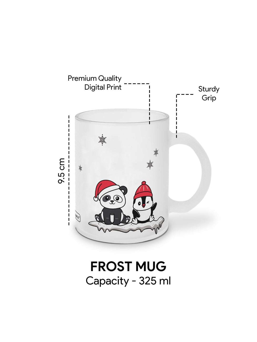 Our Friendship is Timeless Quotes Printed Frosted Mug 325 ml and Hand Puppet, Hand Puppets for Kids