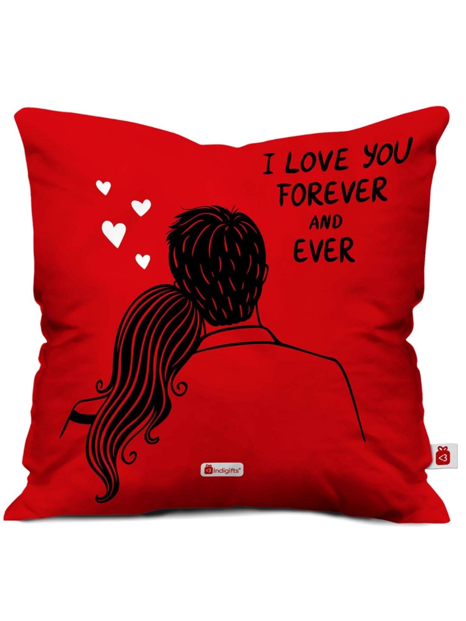 I Love You Forever Cushion And Mug With Cadbury Dairy Milk Chocolate Valentine Gift Hamper