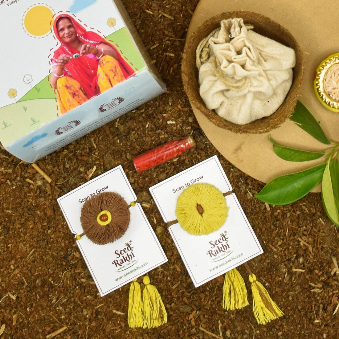 Amaltash Seed Rakhis Premium Hamper