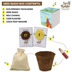 Amaltash Seed Rakhis Premium Hamper