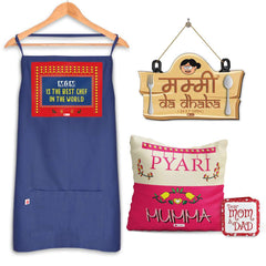 Lovely Moms' Cushion, Wall Hanging, and Apron Gifts for Mother