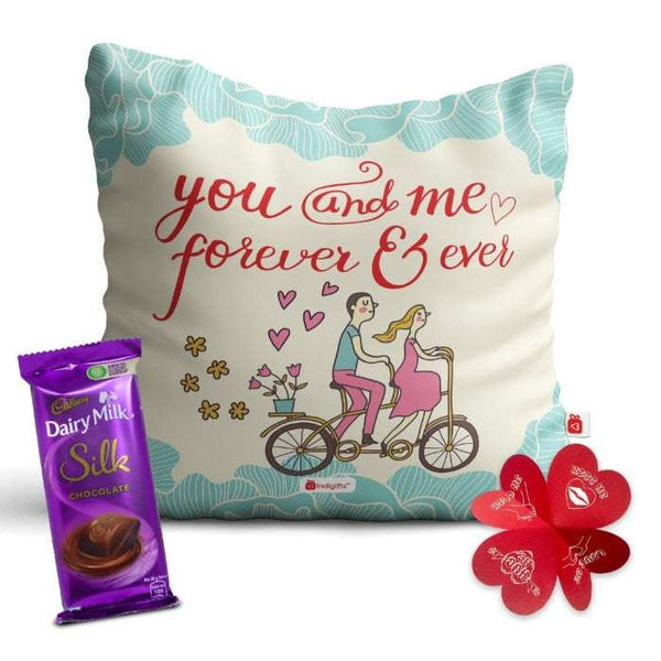 Forever &amp; ever Cushion With Cadbury Silk