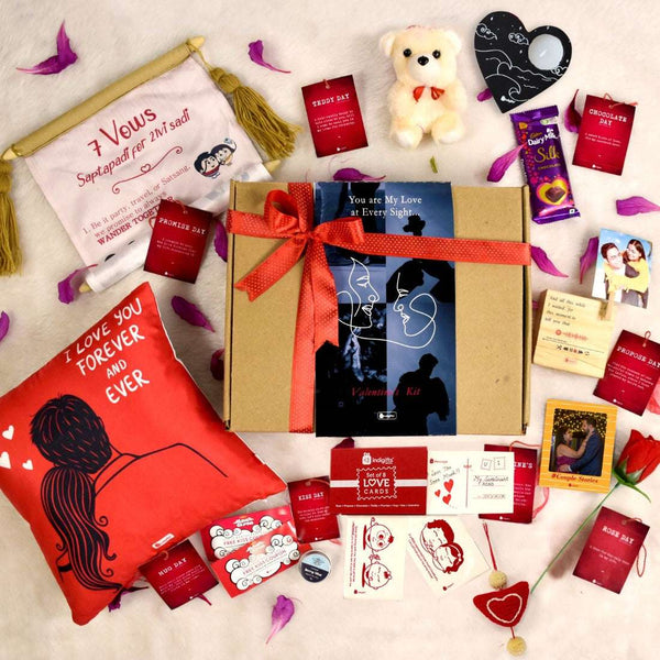 Customised 7-in-One Valentine&rsquo;s Day Gift Hamper for Women