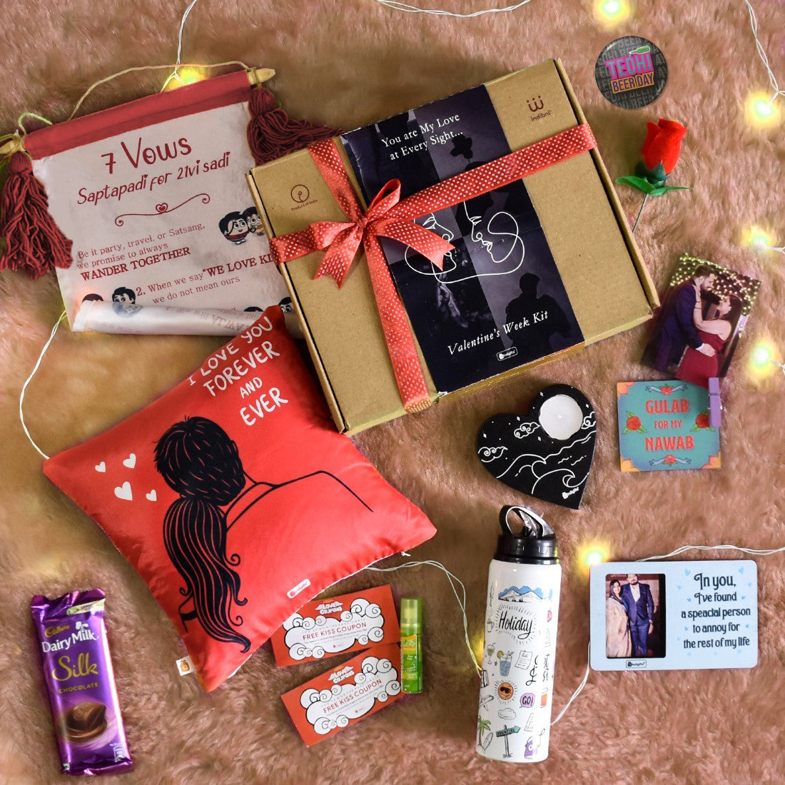 Customised Men 7-in-One Valentine’s Day Gift Hamper