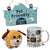 Gifts for Pet Lover- Pet Friendly Quotes Printed Multicolor Mini Wall Hanging with Ceramic Coffee Mug and Soft Toy