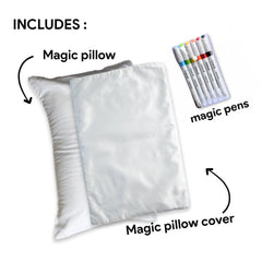 DIY Rain Pillow With Colors