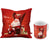 Iconic Santa Christmas Cushion Cover and Coffee Mug Gift Combo