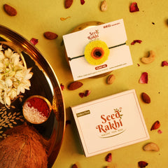 Amaranthus &amp; Purslane Seeds Plantable Eco-Friendly Rakhi