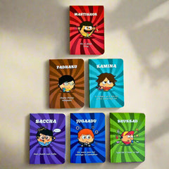 Dostology Diary For Boys Set of 6 (A6)