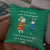 I Start Insulting you on a Daily Basis Green Cushion Cover
