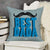 Best Dada Quote Retro Style Grey Cushion Cover