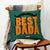 Best Dada Quote Retro Style Green Cushion Cover