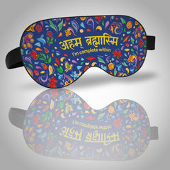 Aham Brahasmi Sleeping Eye Mask With Gel- Kabir Vani