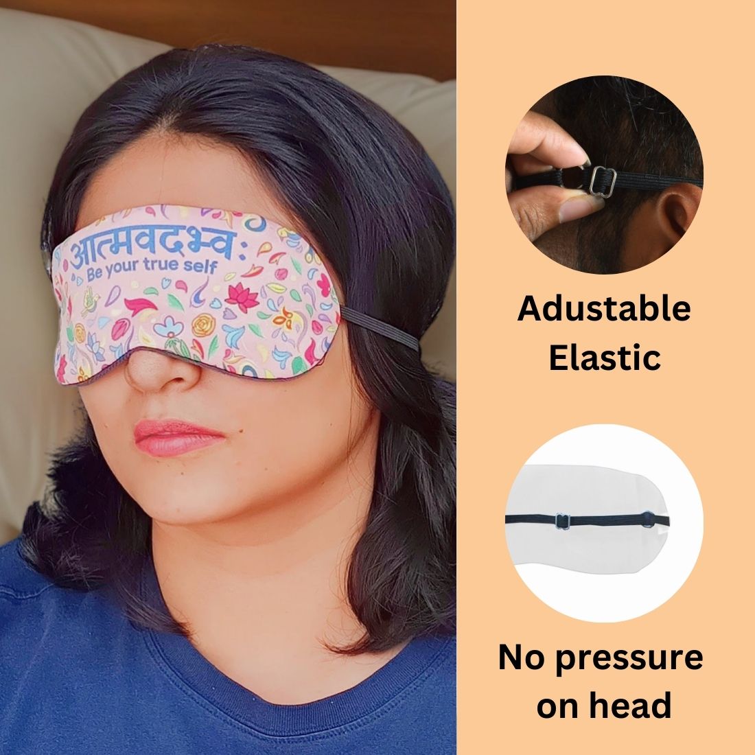 Aatmadavbhav Sleeping Eye Mask With Gel- Kabir Vani