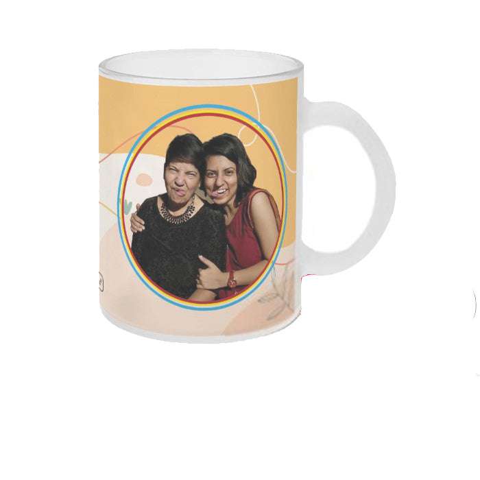 Indigifts Customised Frost Mug (350ml): Perfect Birthday &amp; Home D&eacute;cor Gift for Friends and Brothers