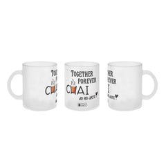 Together Forever Chai Jo Ho Jaye White Coffee Mug - Perfect Gift For Him/Her, Boyfriend/Girlfriend