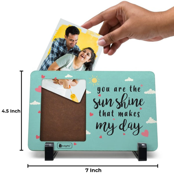 You are my sunshine tabletop frame
