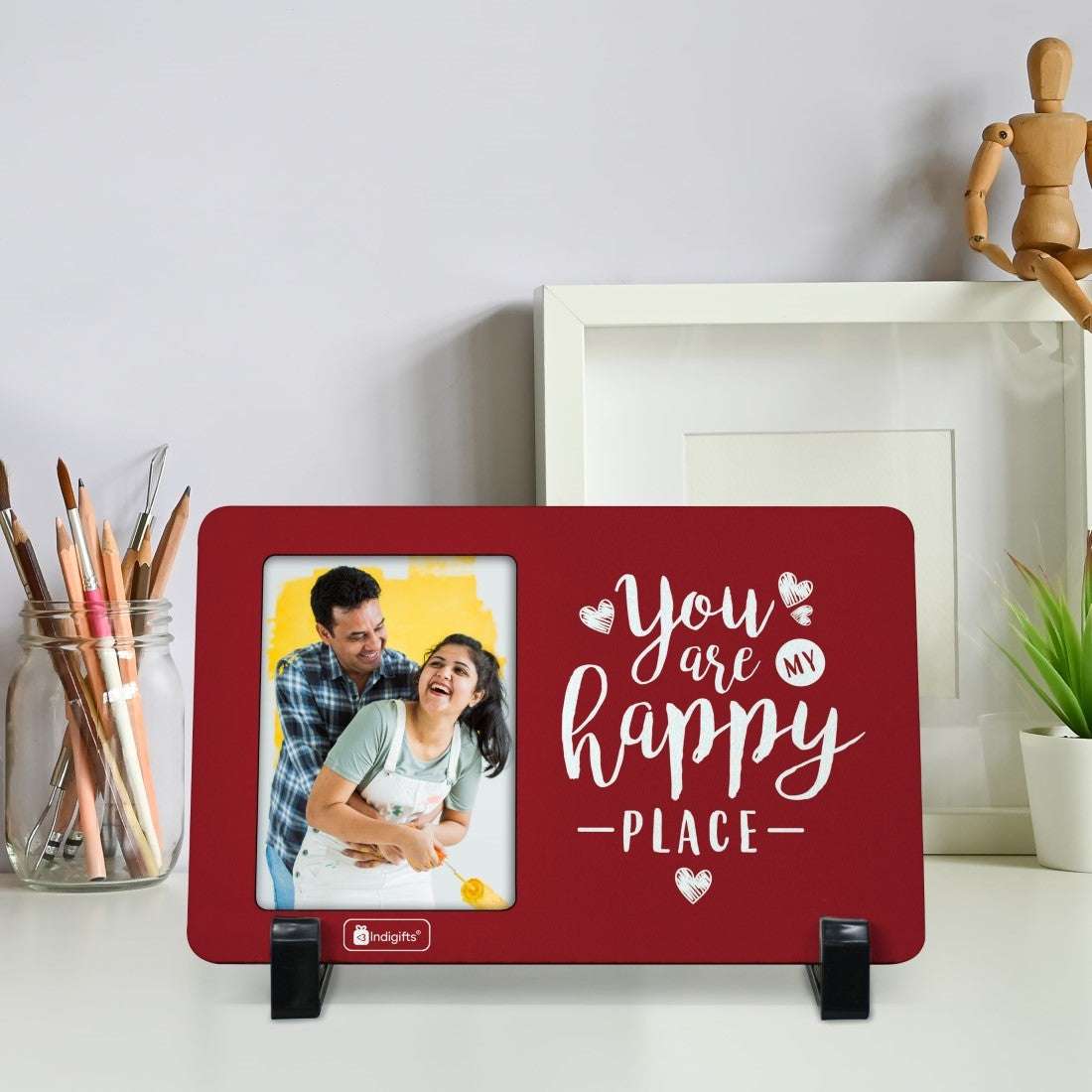 My happy place Tabletop Frame