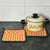Oven Microwave Pot Holders Set Of 2, 8 x 8" Inch Yellow & Green for Kitchen Cooking & Baking