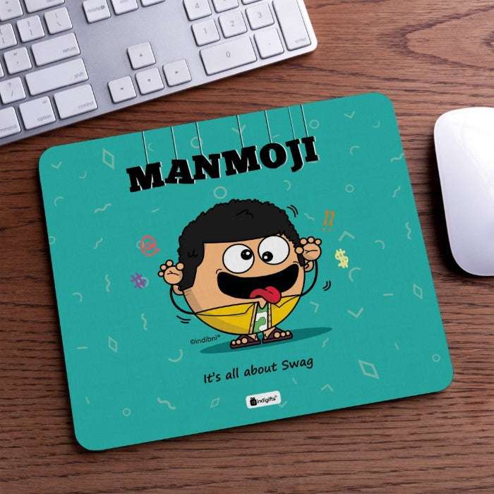 Manmoji Mousepad (Blue)