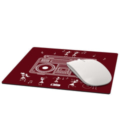 Ethnic Digital Printed Maroon Mouse Pad  8.5x7 inches