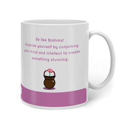 Coffee Mug with Brahma Print