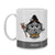 Grey Coffee Mug with Shiva Print