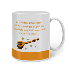 Yellow Coffee Mug with Naarad Print