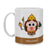 Brown Coffee Mug with Hanuman Print