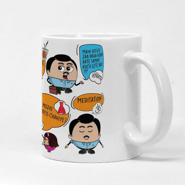Father's Day, Birthday Gifts for Papa Quote Printed Coffee Mug 325 ml- Coffee Mug Gift for Dad