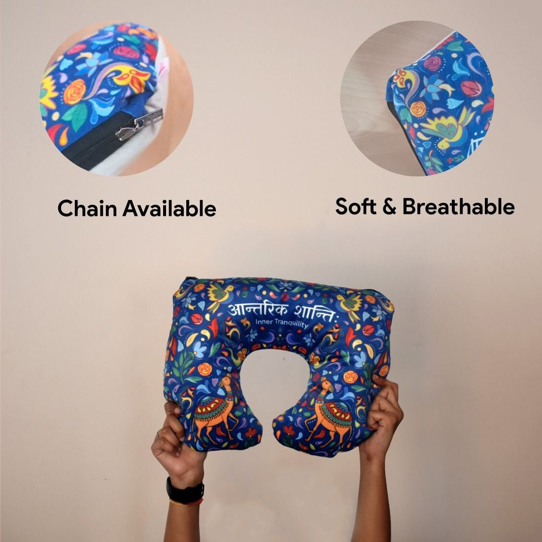 Convertible neck pillow-Antarik Shanti