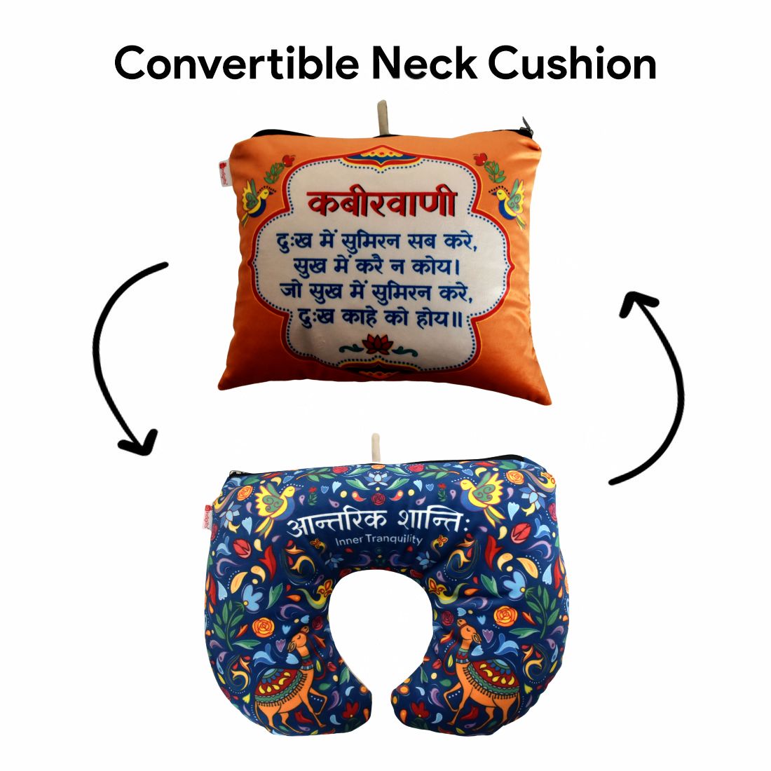 Convertible neck pillow-Antarik Shanti