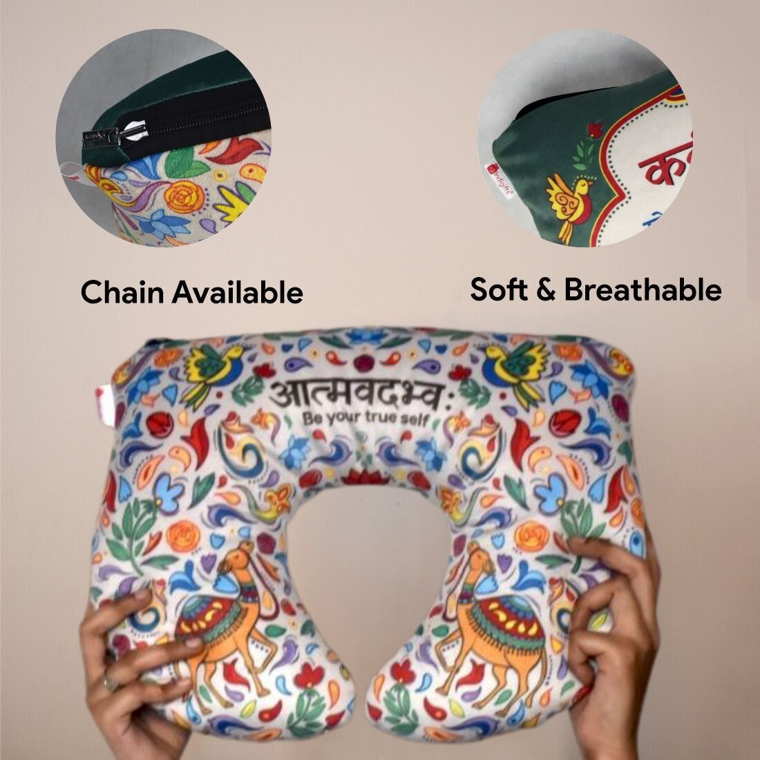 Convertible neck pillow- Aatmadavbhav