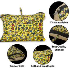 Doodle Convertible Neck Pillow