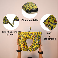 Doodle Convertible Neck Pillow