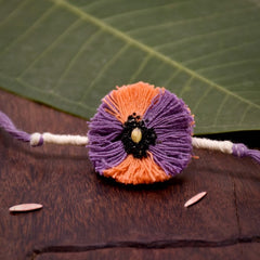 Yellow, Red and Jodhpuri Plantable Set of 3 Seed Rakhis