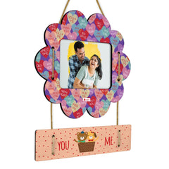 You and Me Digital Printed Wall Hanging Photo Frame