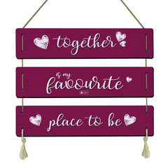 Better Together Digital Printed Valentine Gift for Girlfriend