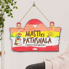 Masti Ki Pathshala Multicolor Printed Wall Hanging for Kids