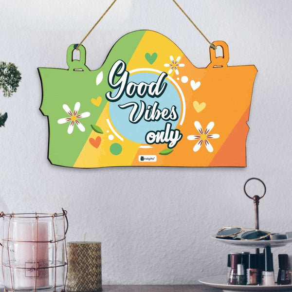 Good Vibes Only Printed Wall Hanging