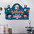 Welcome To Our World Printed Wall Hanging
