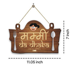 Mummy Da Dhaba Printed Wall Hanging and Instruction Board