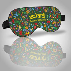 Karmvadi Sleeping Eye Mask With Gel- Kabir Vani