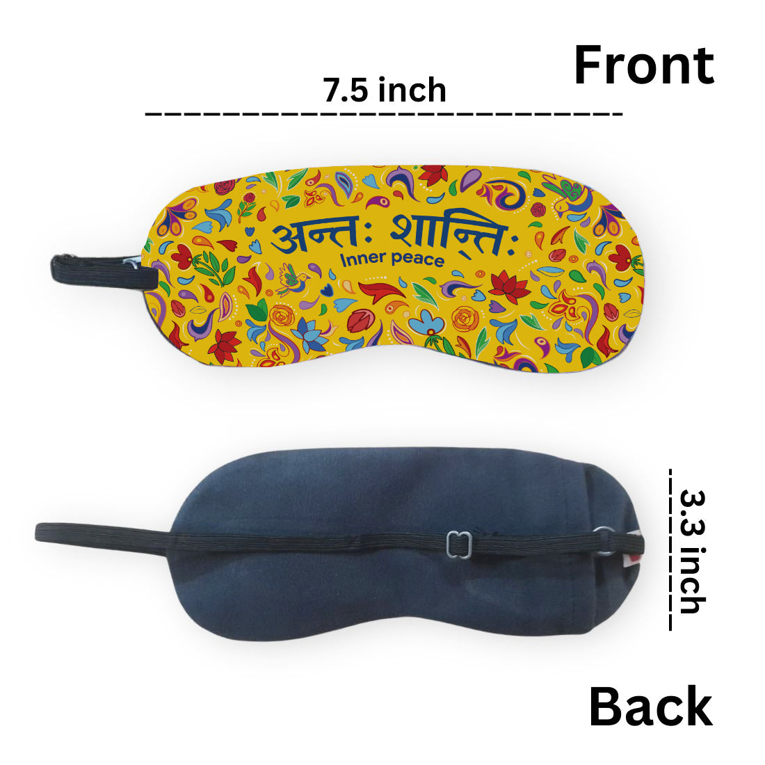 Anta Shaanti Sleeping Eye Mask With Gel- Kabir Vani