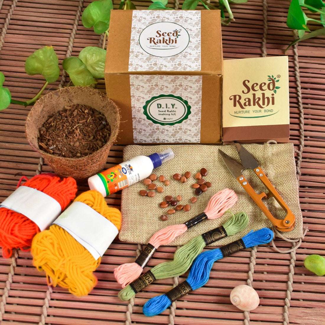 Do it Yourself Kit - Seed Rakhi