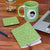 Printed Zodiac Sign Gift Set Coffee Mug, Coaster, Diary Set Of 3