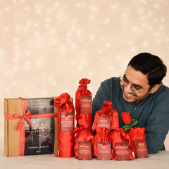 Chase Him Right, Hold Him Tight 7-in-One Valentine&rsquo;s Day Gift Hamper for Men